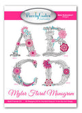Purely Gates Mylar Floral Monogram