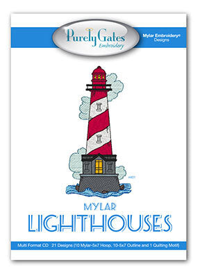 Purely Gates Mylar Lighthouses
