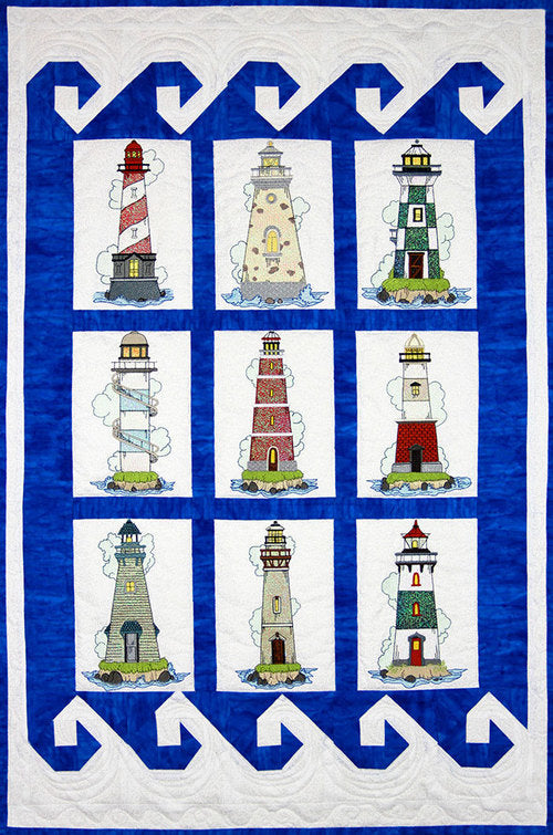 Purely Gates Mylar Lighthouses