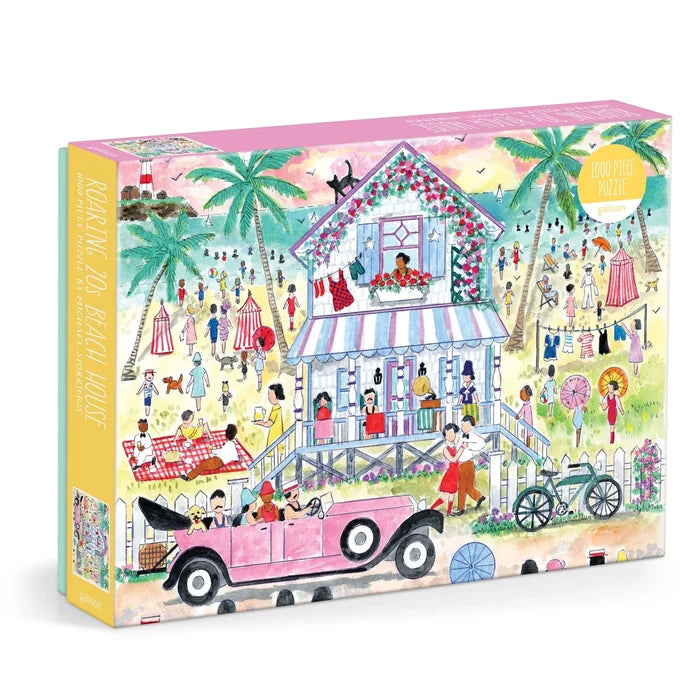 Puzzle - Michael Storrings Roaring 20s Beach House - 1000 Piece - Findlay Rowe Designs