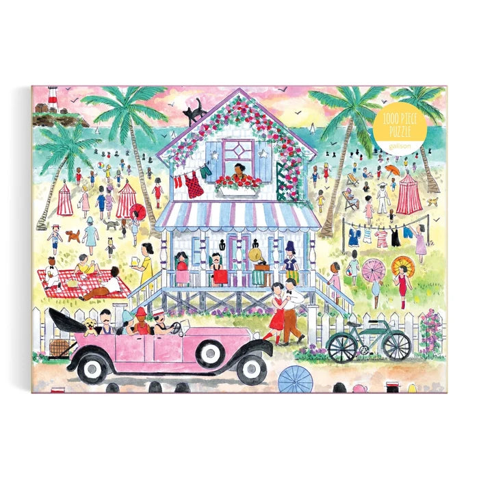 Puzzle - Michael Storrings Roaring 20s Beach House - 1000 Piece - Findlay Rowe Designs