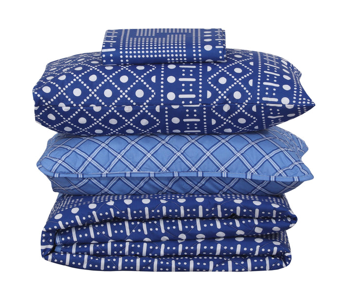 Quilted Comforter Set 6 Pcs Design 892 - Nishat Creative Store