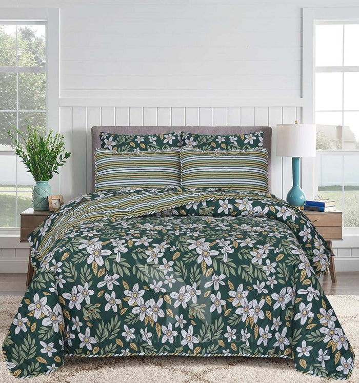 Quilted Comforter Set 6 Pcs Design 894 - Nishat Creative Store