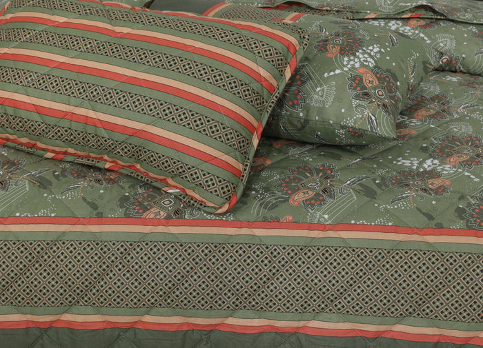 Quilted Comforter Set 6 Pcs Design 899 - Nishat Creative Store