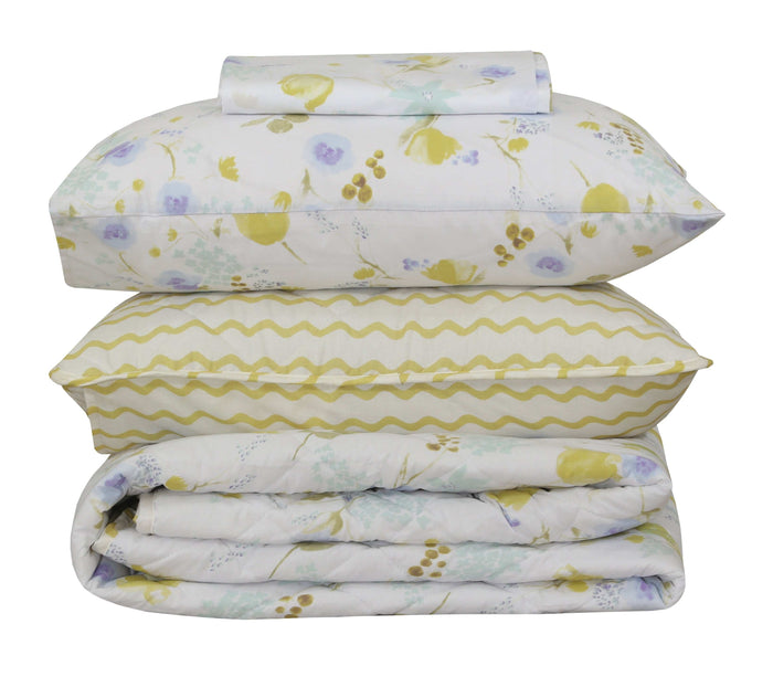 Quilted Comforter Set 6 Pcs Design 908 - Nishat Creative Store