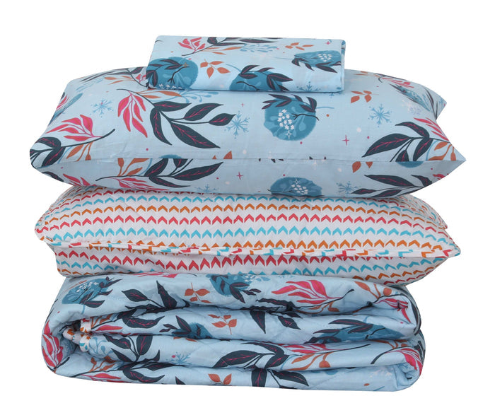 Quilted Comforter Set 6 Pcs Design 922 - Nishat Creative Store