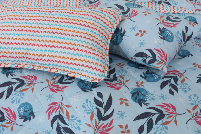 Quilted Comforter Set 6 Pcs Design 922 - Nishat Creative Store
