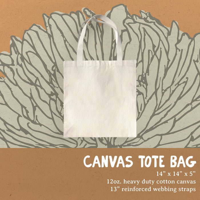 Red Tomatoes - Summer Canvas Tote Bag