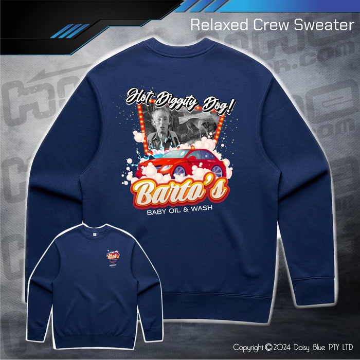 Relaxed Crew Sweater - Barto