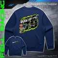 Relaxed Crew Sweater - Fell Racing