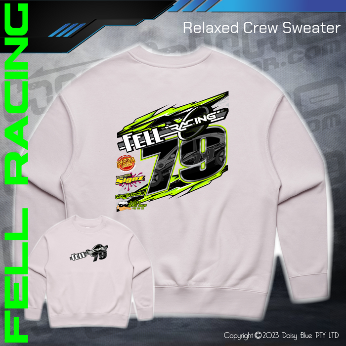 Relaxed Crew Sweater - Fell Racing