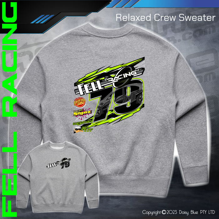 Relaxed Crew Sweater - Fell Racing