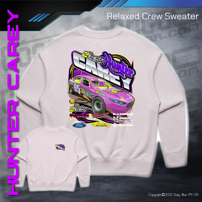 Relaxed Crew Sweater - Hunter Carey