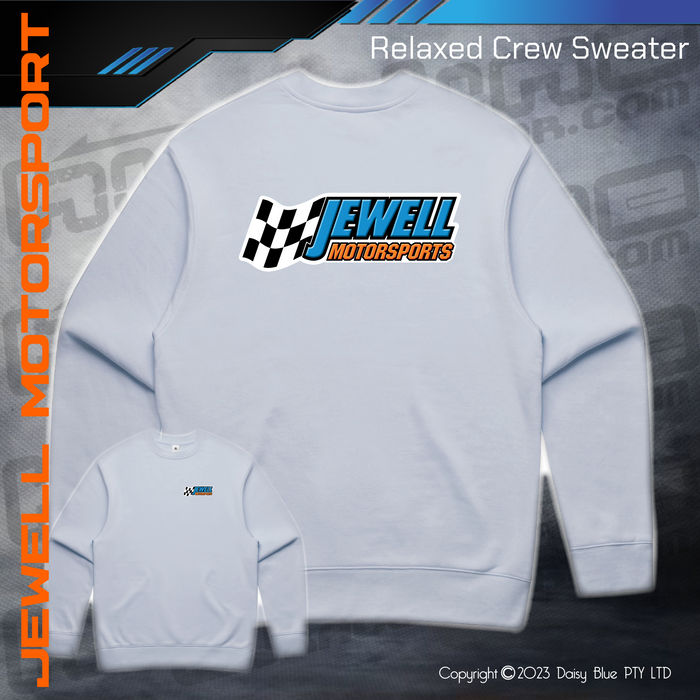 Relaxed Crew Sweater - Jewell Motorsport