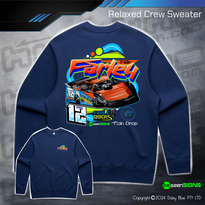 Relaxed Crew Sweater - Peter Farley