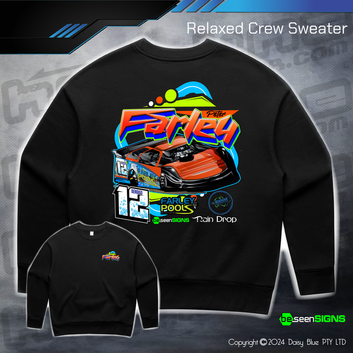 Relaxed Crew Sweater - Peter Farley