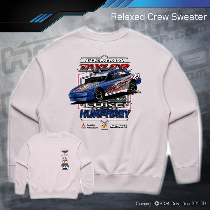 Relaxed Crew Sweater - Taylor/Humphrey