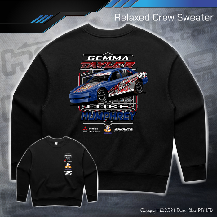 Relaxed Crew Sweater - Taylor/Humphrey