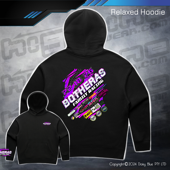 Relaxed Hoodie - Botheras Family Racing