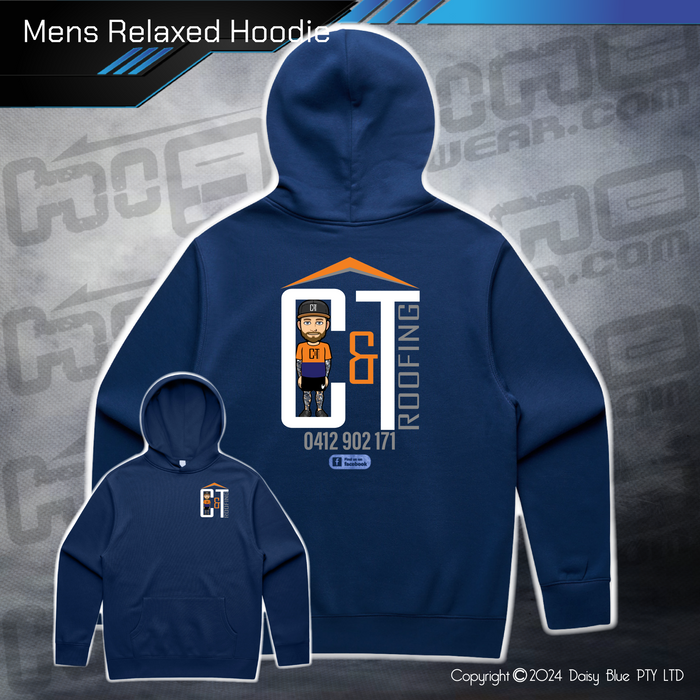 Relaxed Hoodie -  C&T Roofing