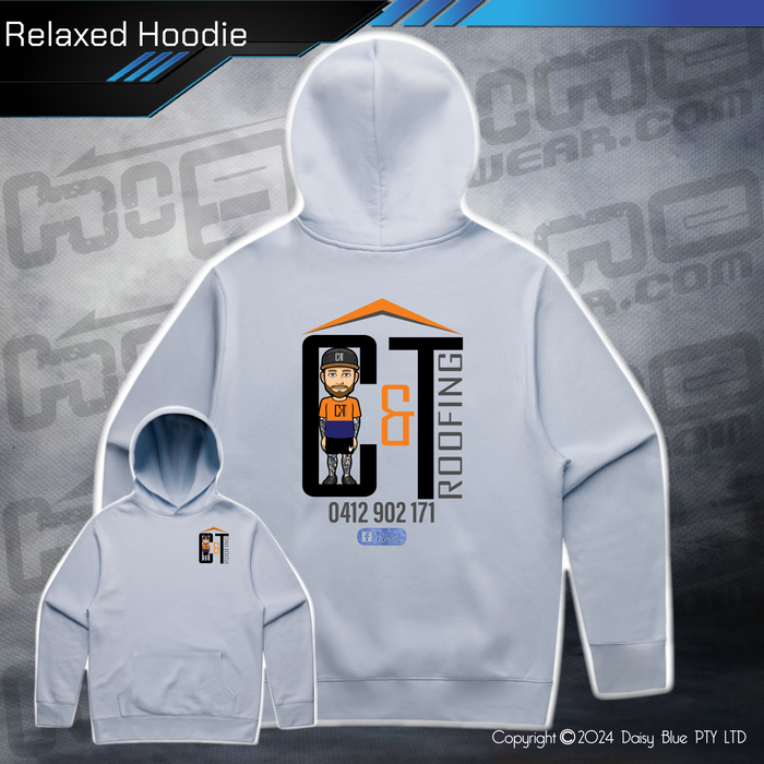 Relaxed Hoodie -  C&T Roofing