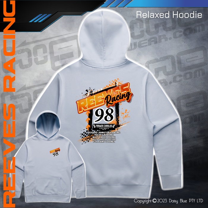 Relaxed Hoodie - Reeves Racing
