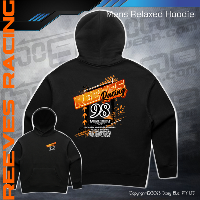 Relaxed Hoodie - Reeves Racing