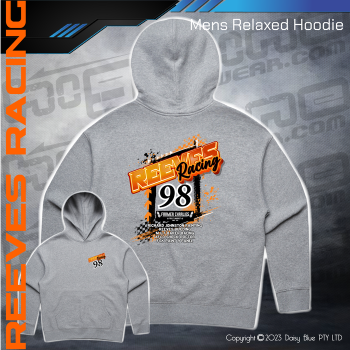 Relaxed Hoodie - Reeves Racing