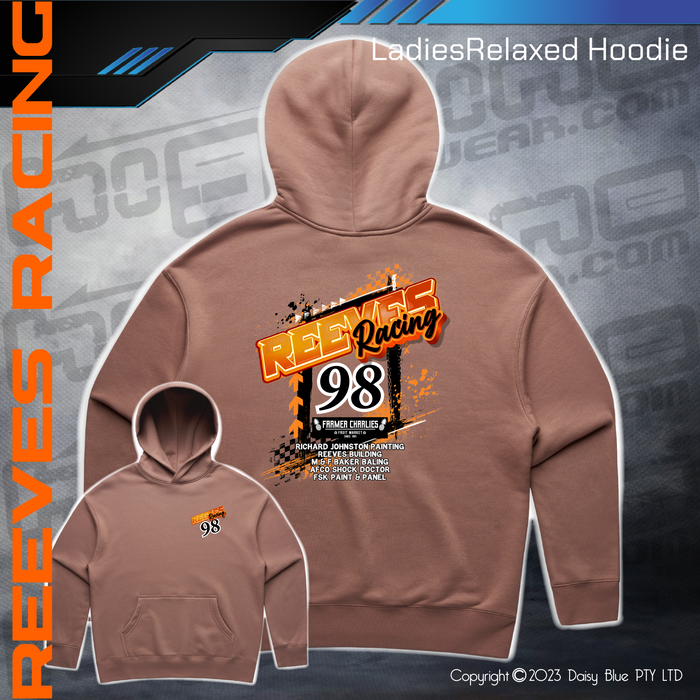 Relaxed Hoodie - Reeves Racing