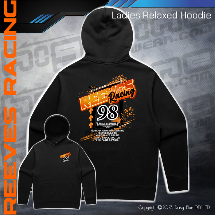 Relaxed Hoodie - Reeves Racing