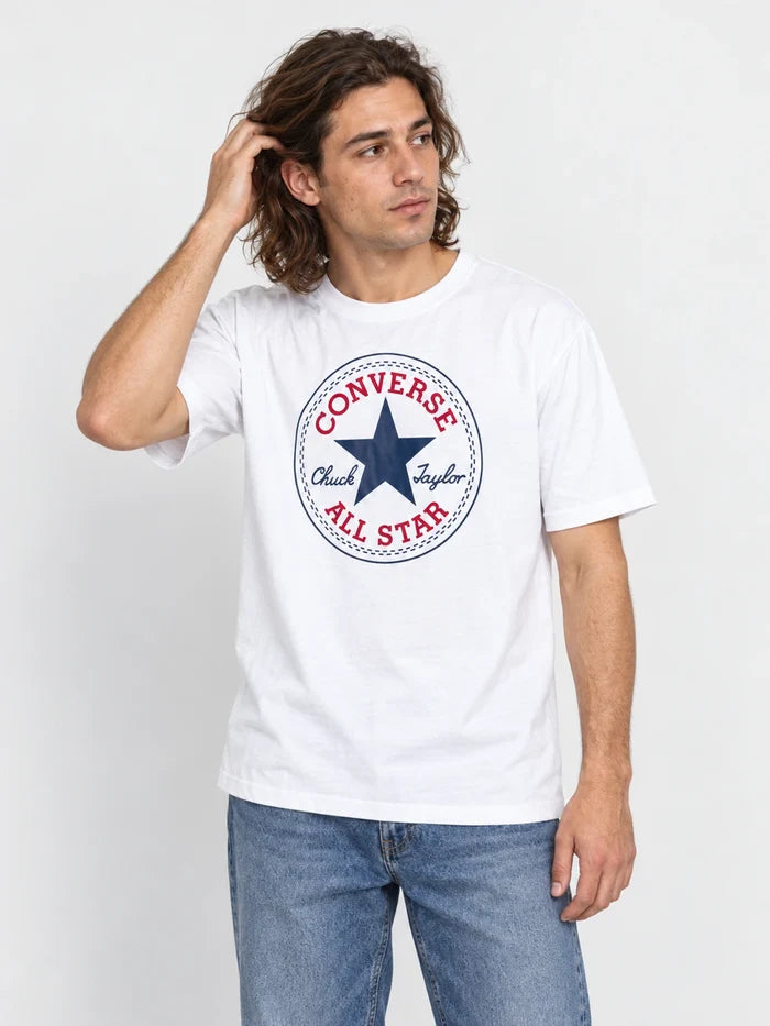 Remera Converse Patch Men Blanco — vista principal