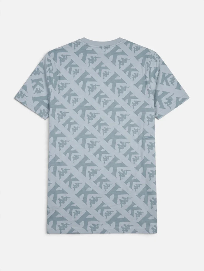 Remera Kappa Authentic Fool Azul Stone