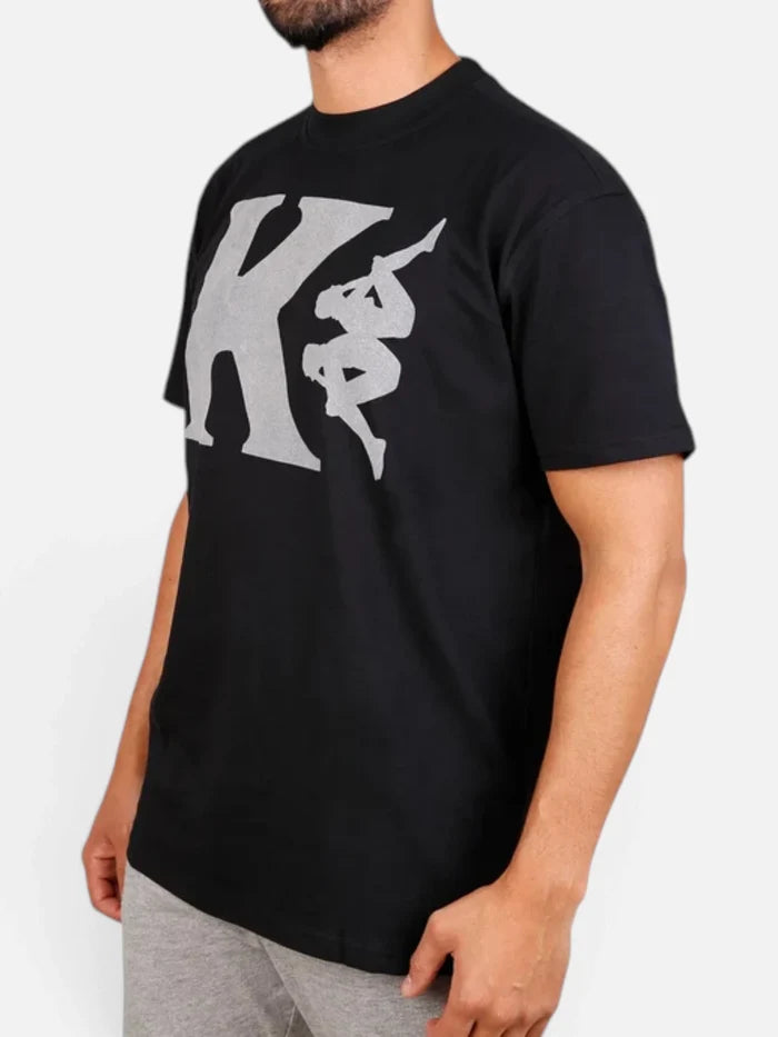Remera Kappa Authentic Mally Negro