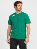 Remera Kappa Kappa4training Brizzo Verde Blanco — vista principal