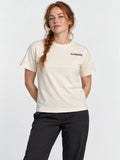Remera Mujer Kappa Logo Egras T-Shirt Bright Blanco — vista principal