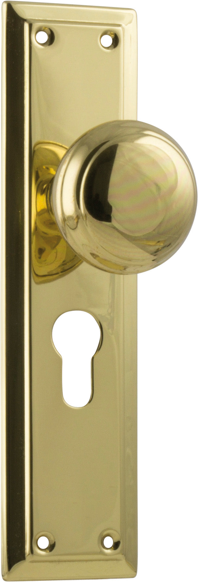 Entrance Set Only / Polished Brass
