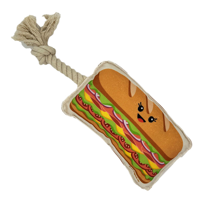 Rope Dog Toy | Sub Sandwich