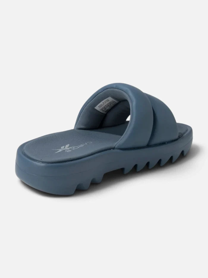 Sandalias Reebok Cardi B Slide Mujer Azul
