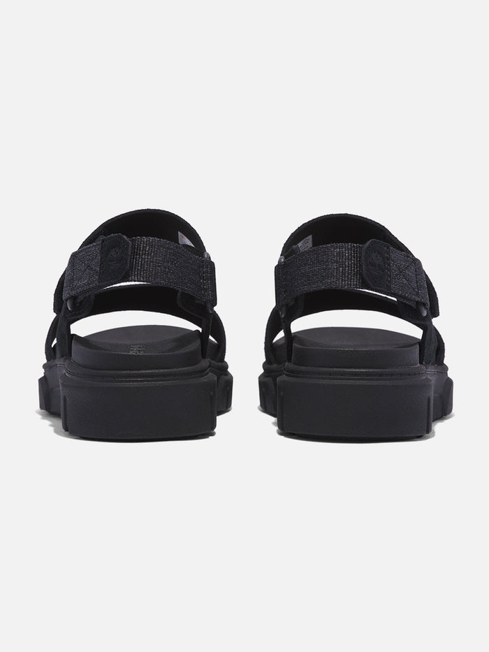 Sandalias Timberland Greyfield Negro — vista trasera