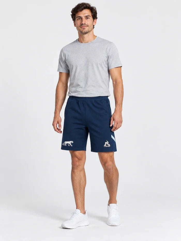 Short Le Coq Sportif Pumas Lifestyle 2025 Azul — vista principal