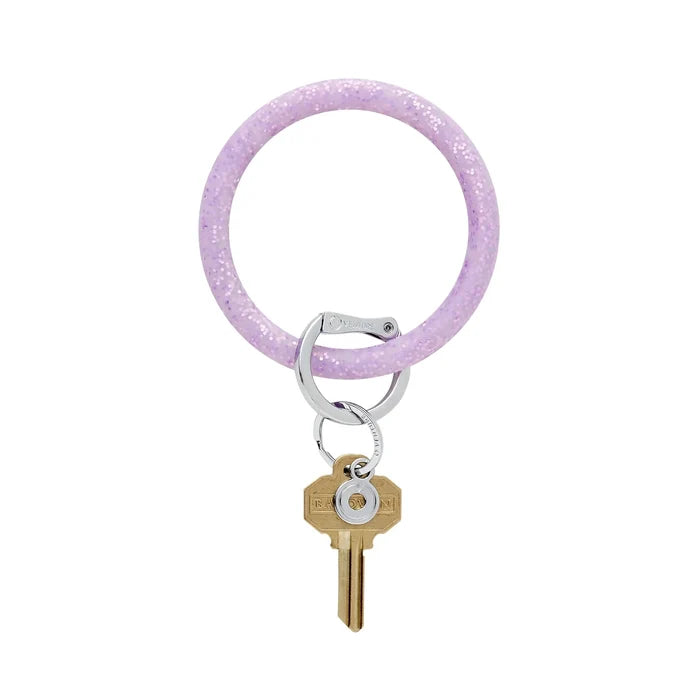 Silicone Big O® Key Ring - In The Cabana Confetti