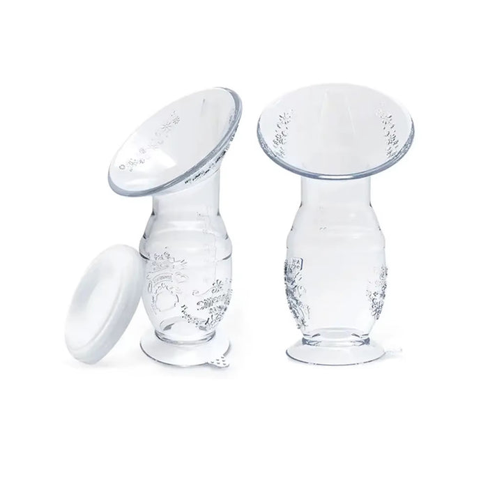 Silicone Breast Pump | Manual Hands-Free Milk Collector | Nel's Babies & Kiddies