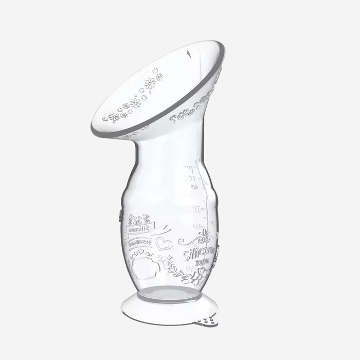 Silicone Breast Pump | Manual Hands-Free Milk Collector | Nel's Babies & Kiddies