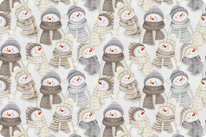 Snow Day Simply Taupe DC Cuddle – sold by ¼ yard
