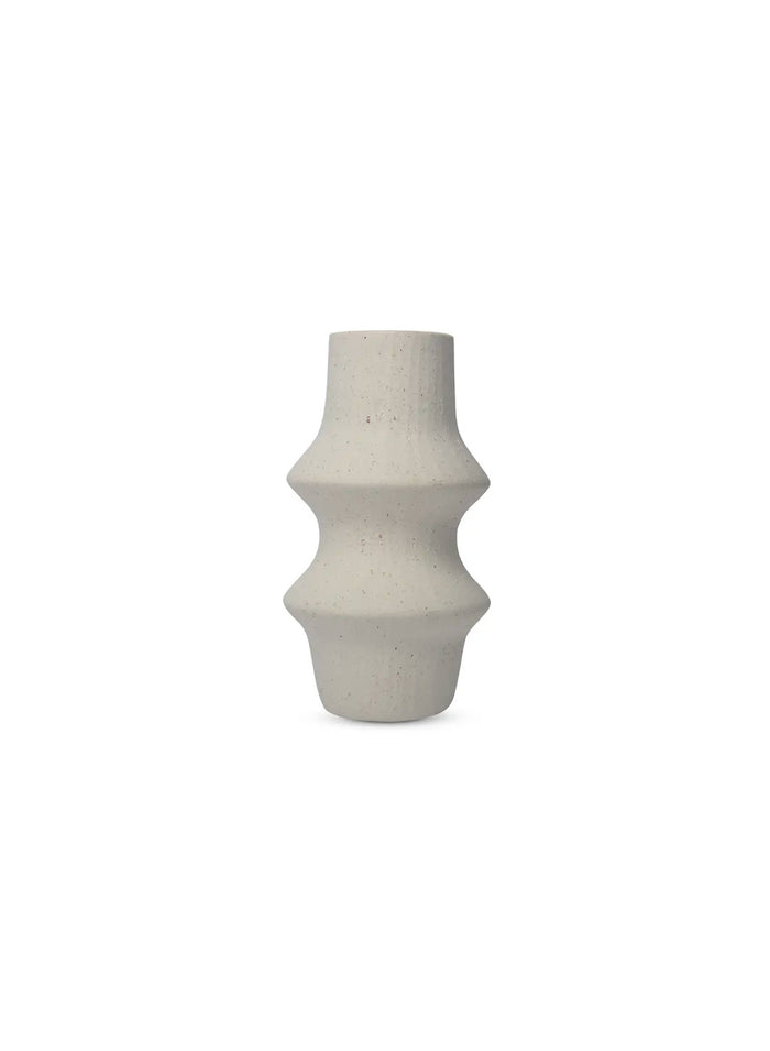 Stacy Vase, White
