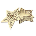 Star-Shaped Christmas Trinket Box with Opening Lid - Glowforge