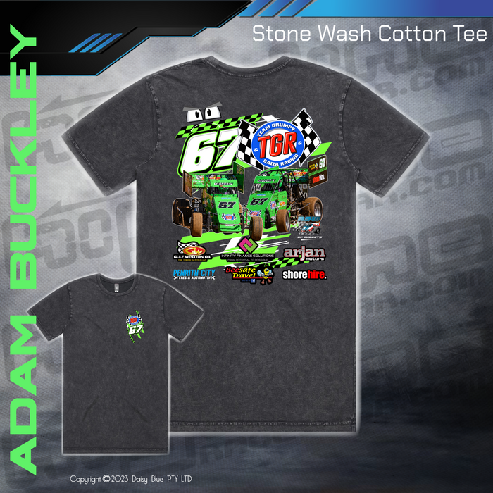 Stonewash Tee - Adam Buckley