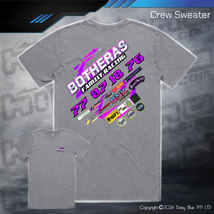 Stonewash Tee - Botheras Family Racing