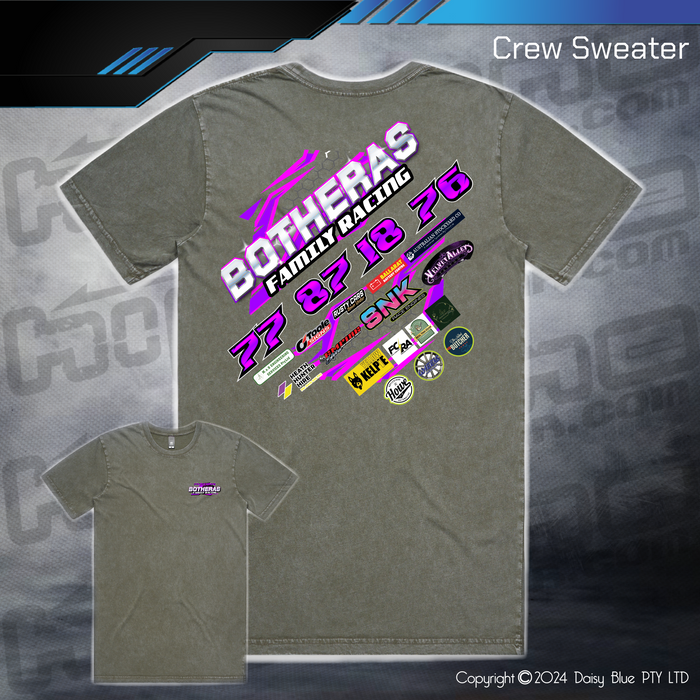 Stonewash Tee - Botheras Family Racing