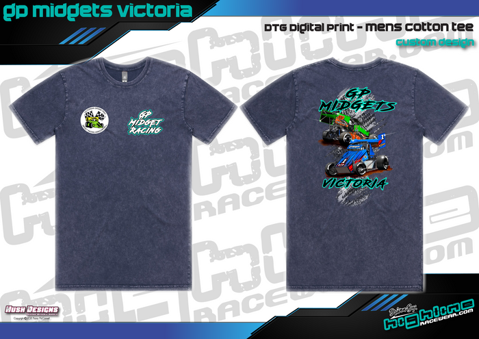 Stonewash Tee - GP MIDGETS Victoria
